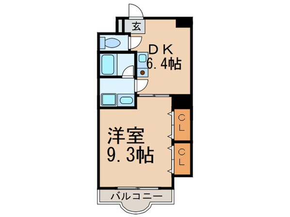 バニスタ－王山の物件間取画像